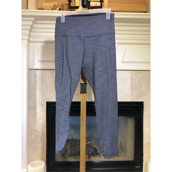 Lululemon Women’s Align Gray Leggins Activewear Compression Pants Size 10 - Picture 1 of 7